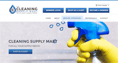 Desktop Screenshot of cleaningsupplymart.com